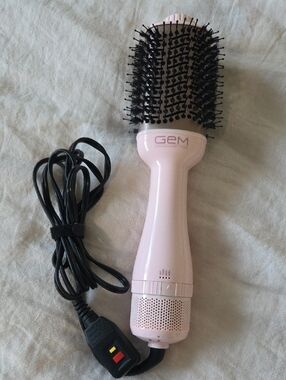 Pink Hot Air Styling Brush - Smooth Blowout & Volumizing Brush